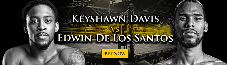 Keyshawn Davis vs. Edwin De Los Santos Boxing Betting